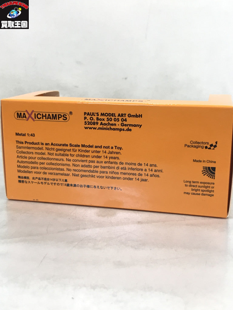 MAXICHAMPS Alfa Romeo 1972 スケールカー