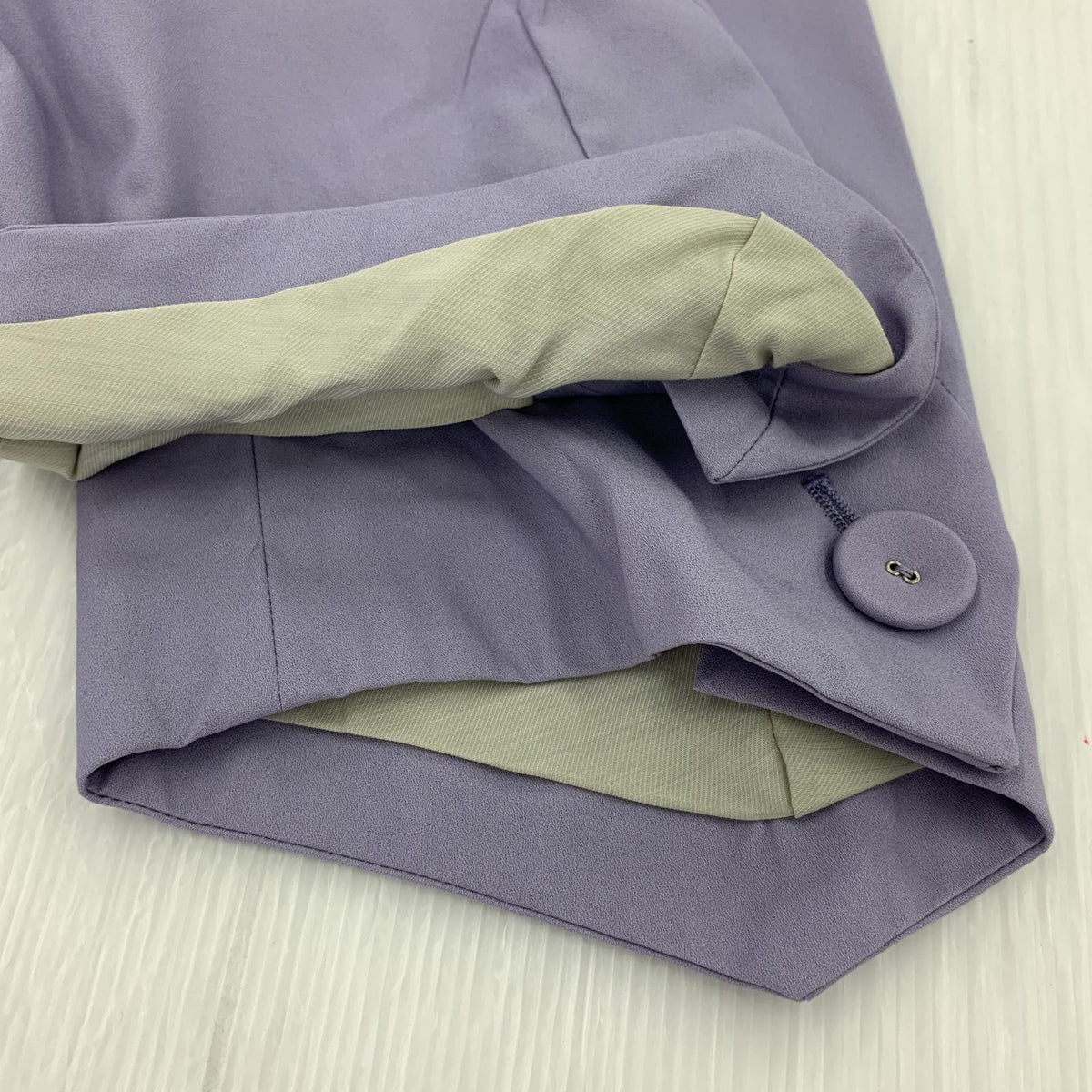 その他アウター BUTTON JACKET 紫 (1) 1 パープル