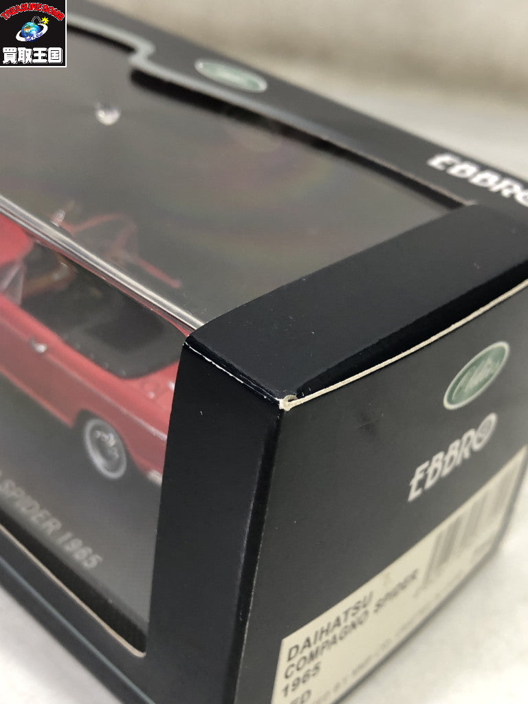 1/43 EBBRO DAIHATSU COMPAGNO SPIDER 1965 スケールカー