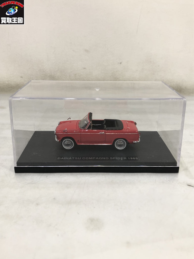 1/43 EBBRO DAIHATSU COMPAGNO SPIDER 1965 スケールカー
