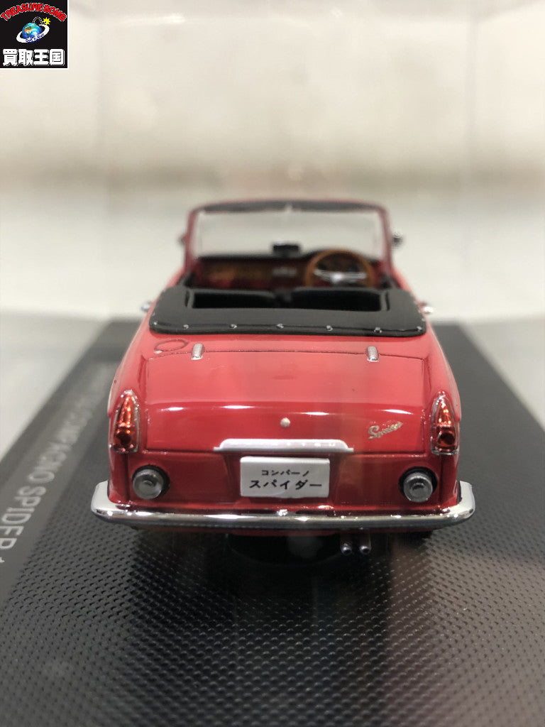 1/43 EBBRO DAIHATSU COMPAGNO SPIDER 1965 スケールカー