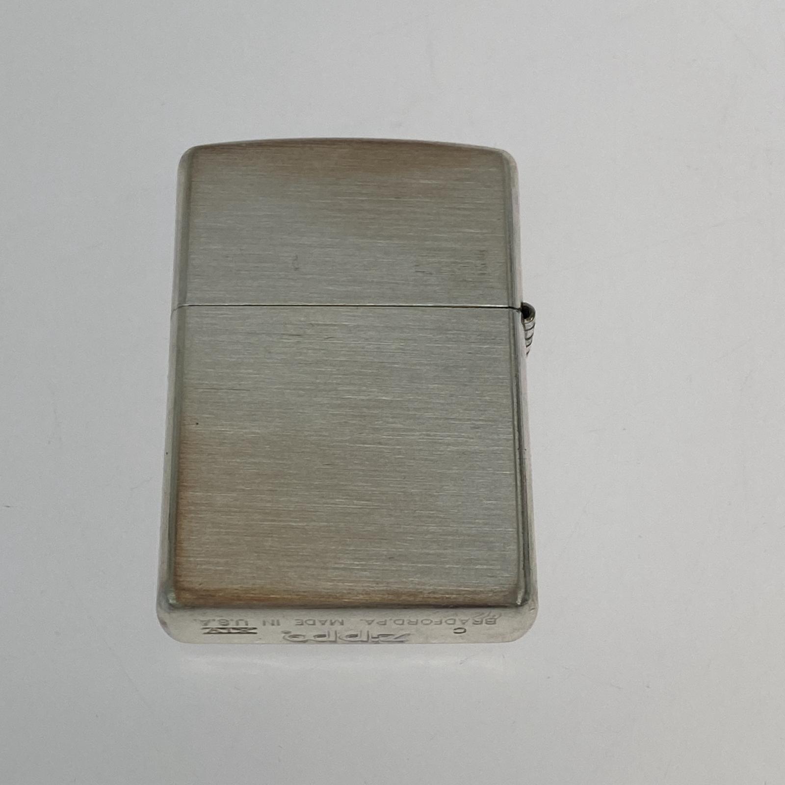 ライター ZIPPO 98 CABIN YES オイルライター シルバー