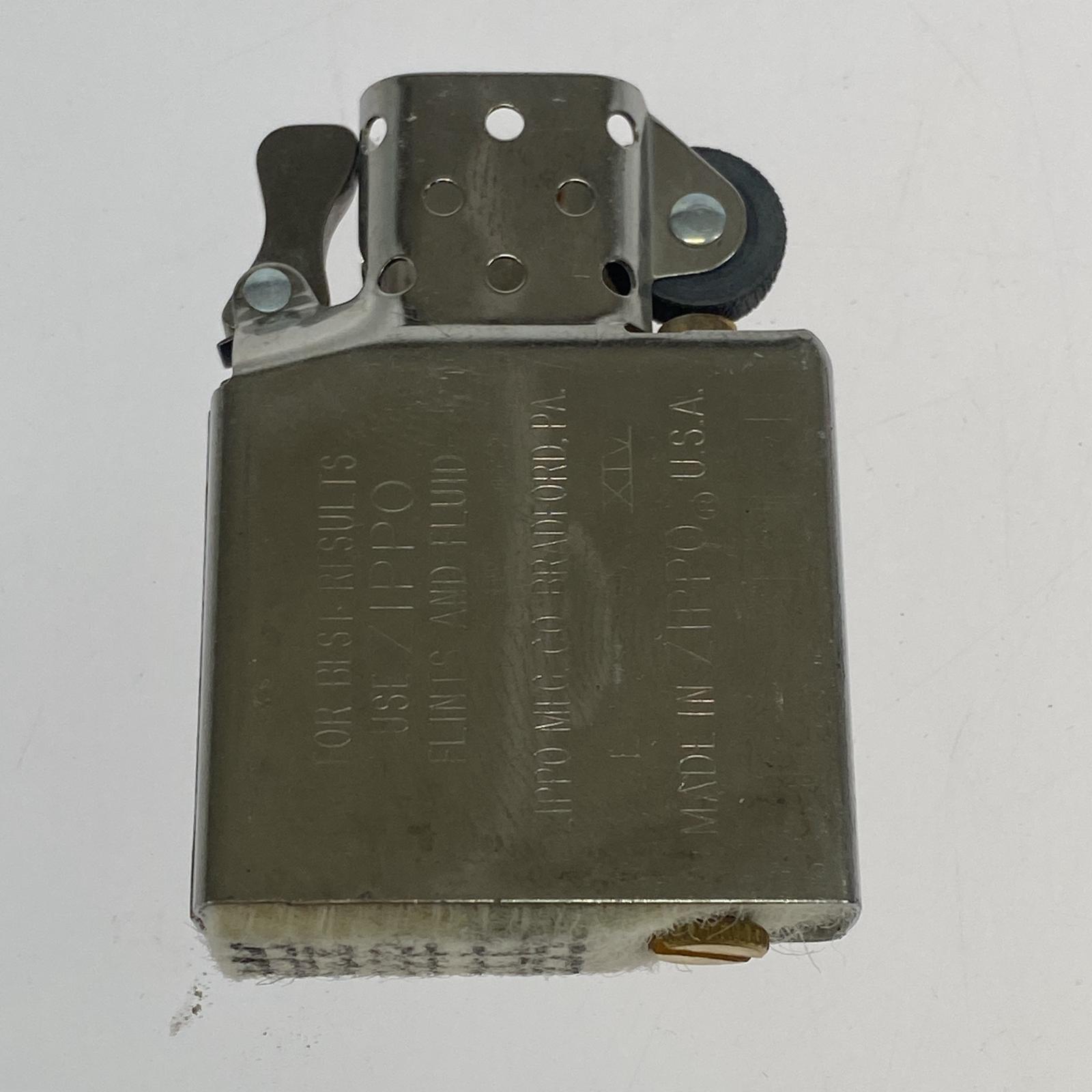 ライター ZIPPO 98 CABIN YES オイルライター シルバー