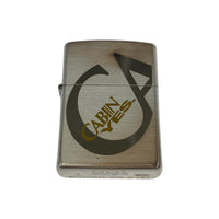 ライター ZIPPO 98 CABIN YES オイルライター シルバー