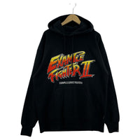 パーカー ×STREET FIGHTER II コラボパーカー XL ブラック