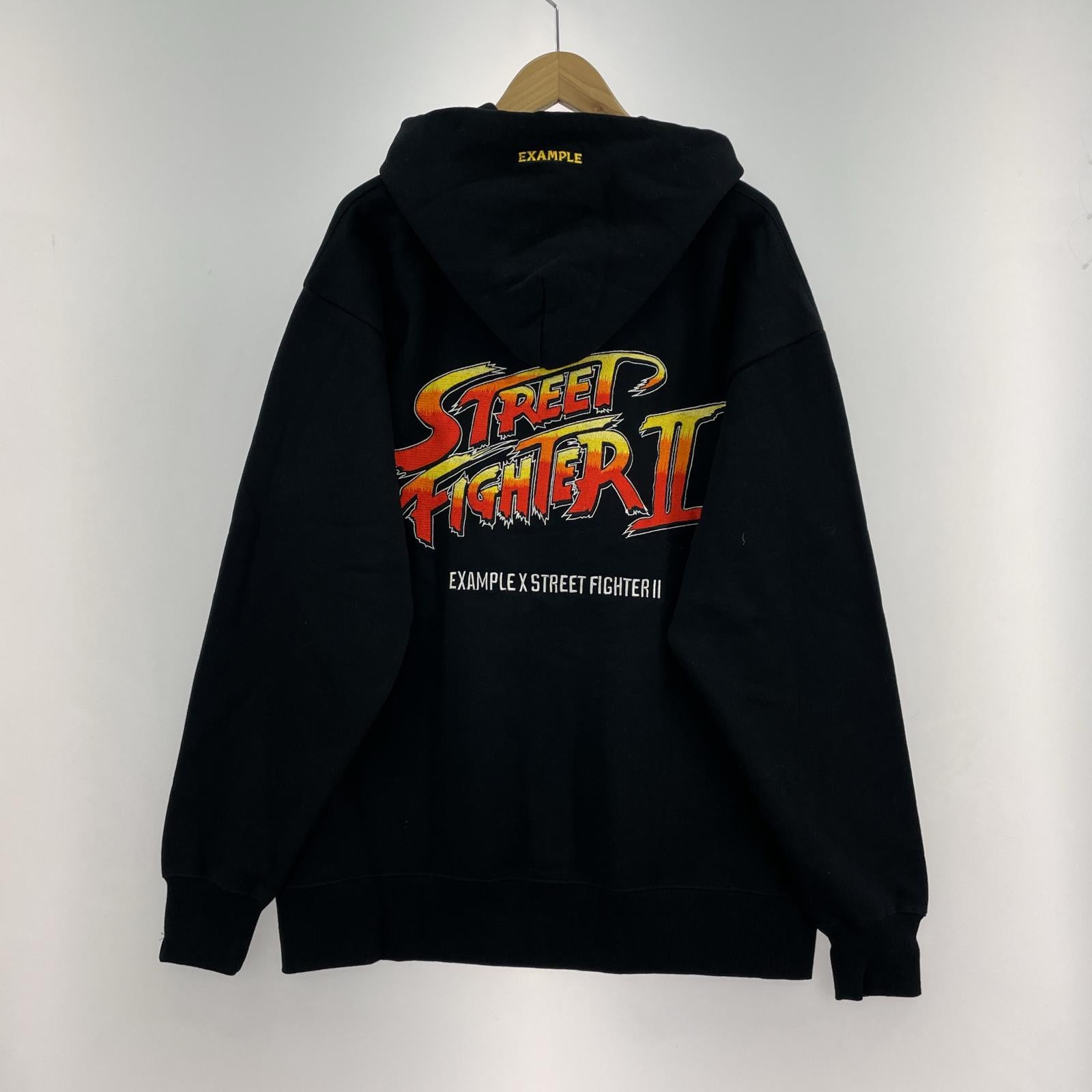 パーカー ×STREET FIGHTER II コラボパーカー XL ブラック