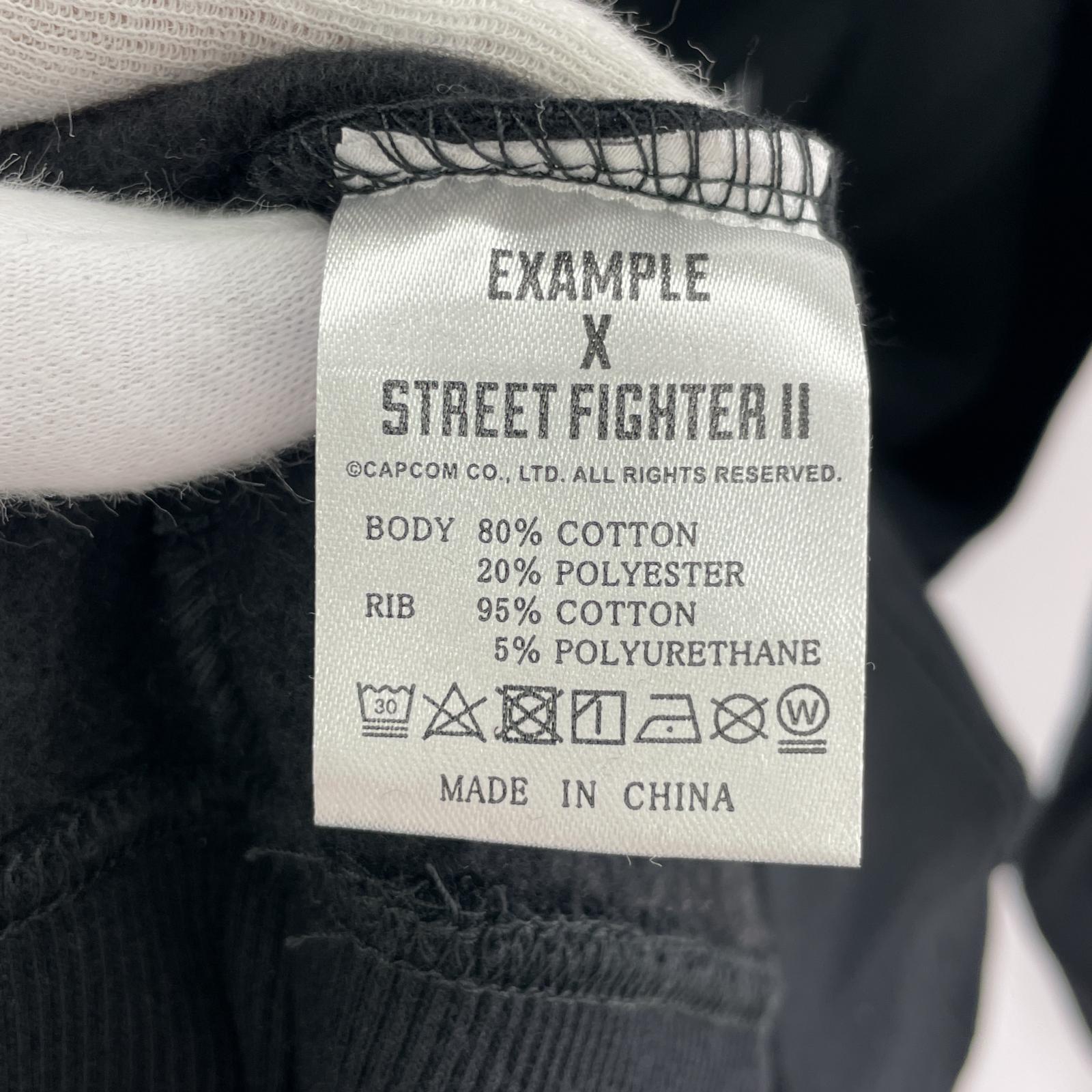 パーカー ×STREET FIGHTER II コラボパーカー XL ブラック