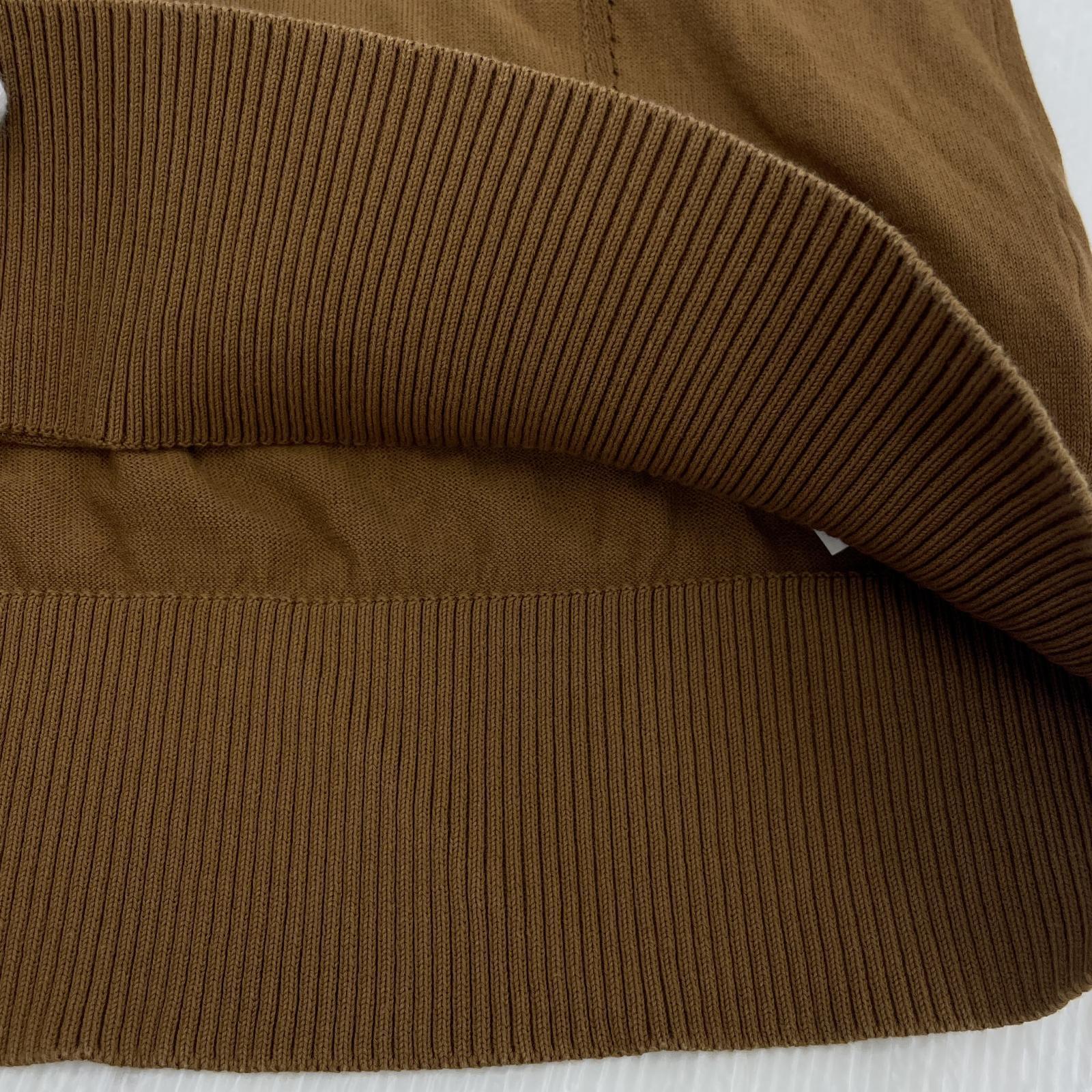 その他トップス N21 numero ventuno ニットポロシャツ ブラウン