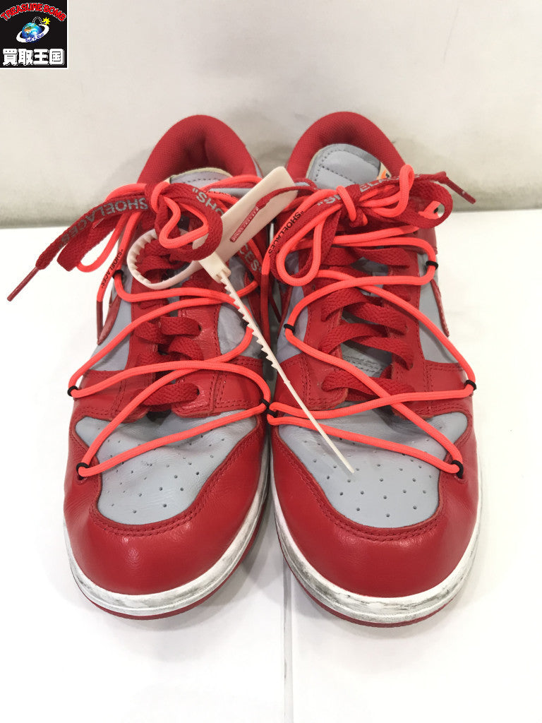 スニーカー NIKE Dunk Low×Off-White CT0856-600/28.5cm