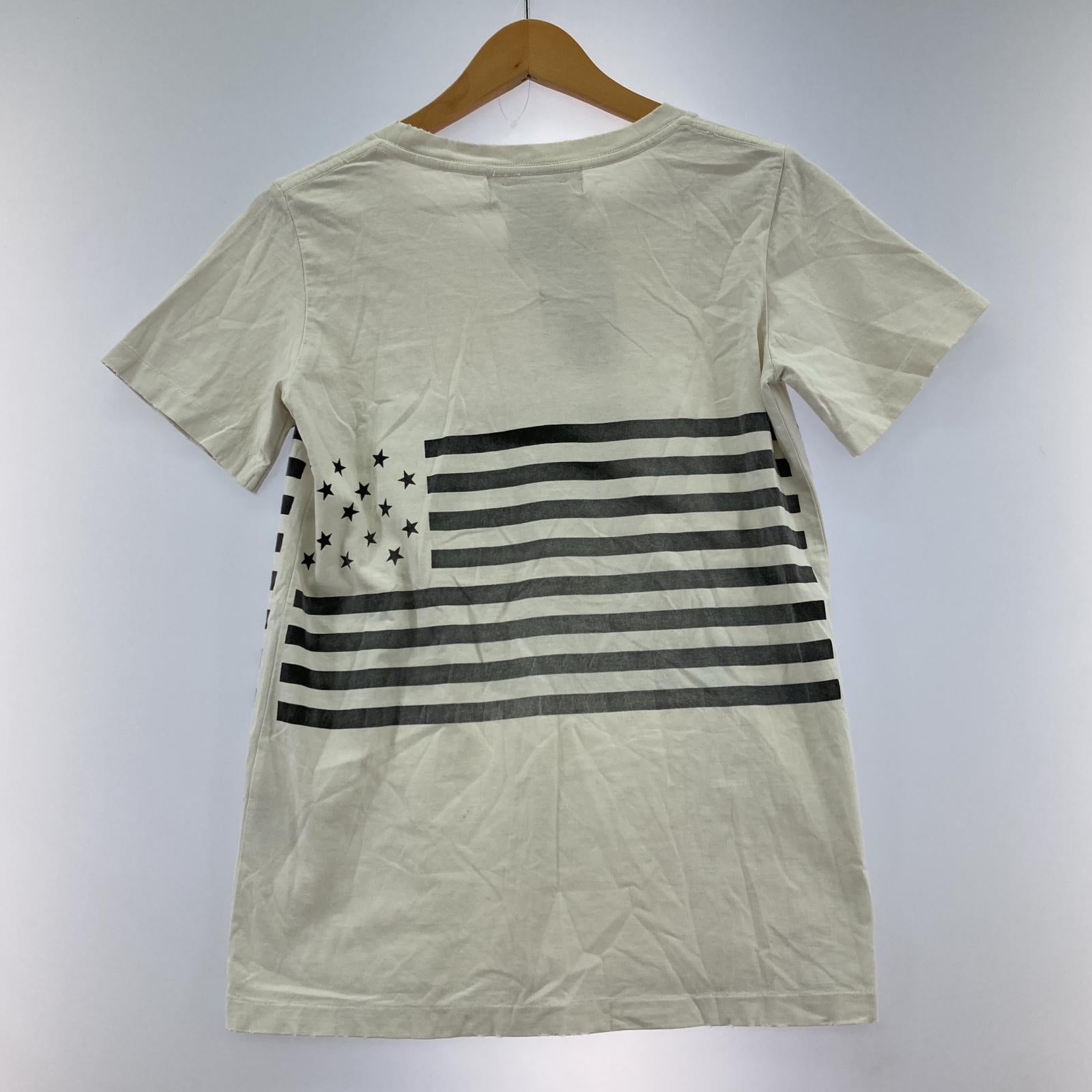 その他トップス REMI RELIEF 星条旗Tシャツ 白 F フリー ホワイト