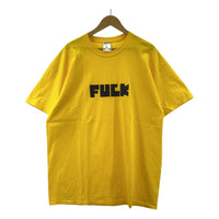 その他トップス MAJOGARY FUCK S/Sカットソー 黄(XL) イエロー