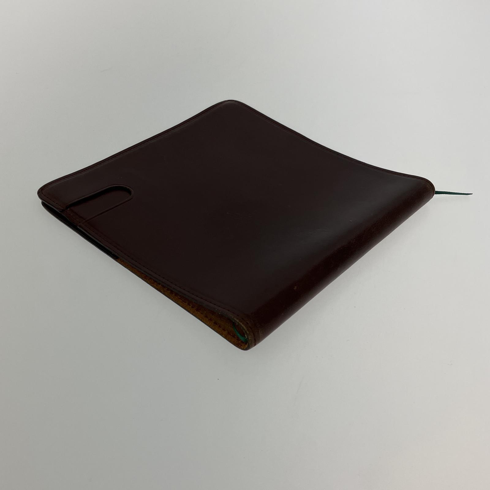 その他アクセサリー GLENROYAL レザーブックカバー ブラウン