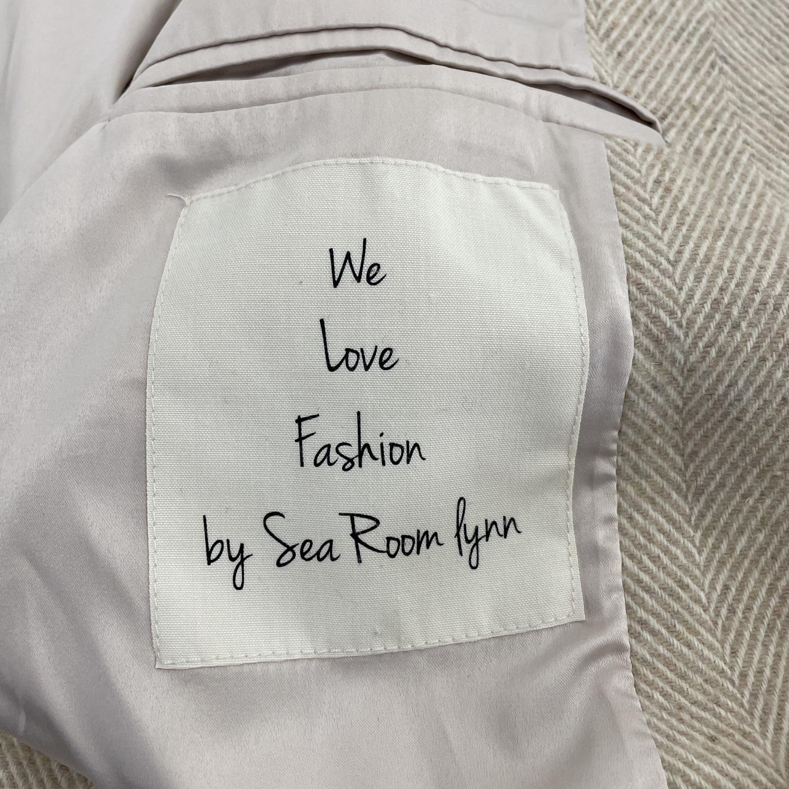 その他アウター SEA ROOM LYNN ツイードダブルジャケット ベージュ S ベージュ