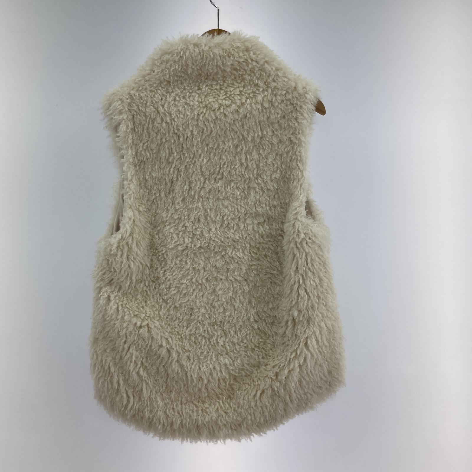 その他トップス FRAY I.D ECOPEL ボアベスト 白 ホワイト