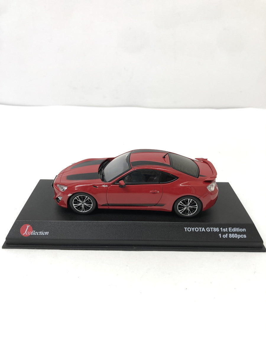 ★J-Collection 1/43 トヨタ GT86 1st エディション ライトニングレッド スケールカー