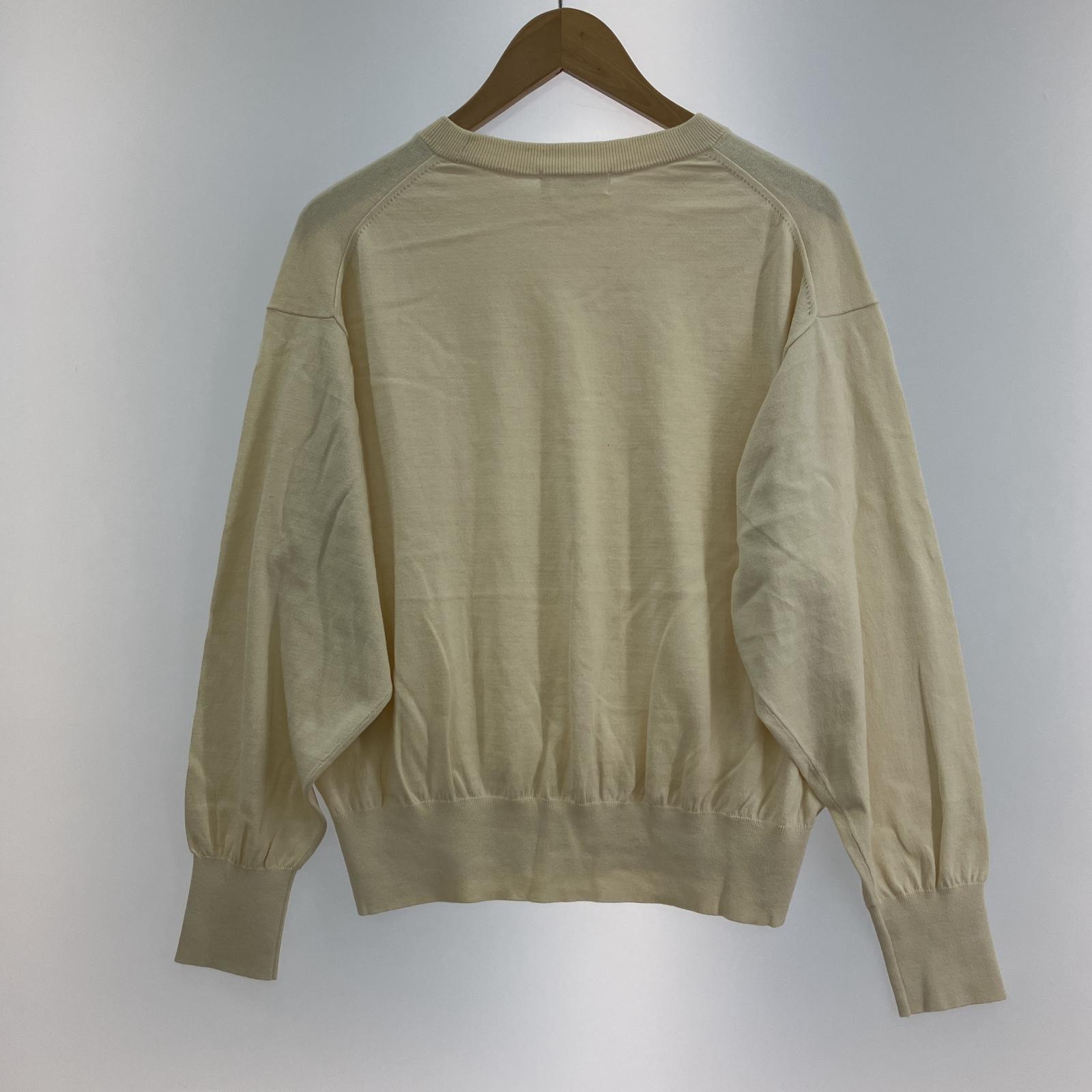 その他トップス かぐれ コットンシルククルーネックプルオーバー F BEG ベージュ