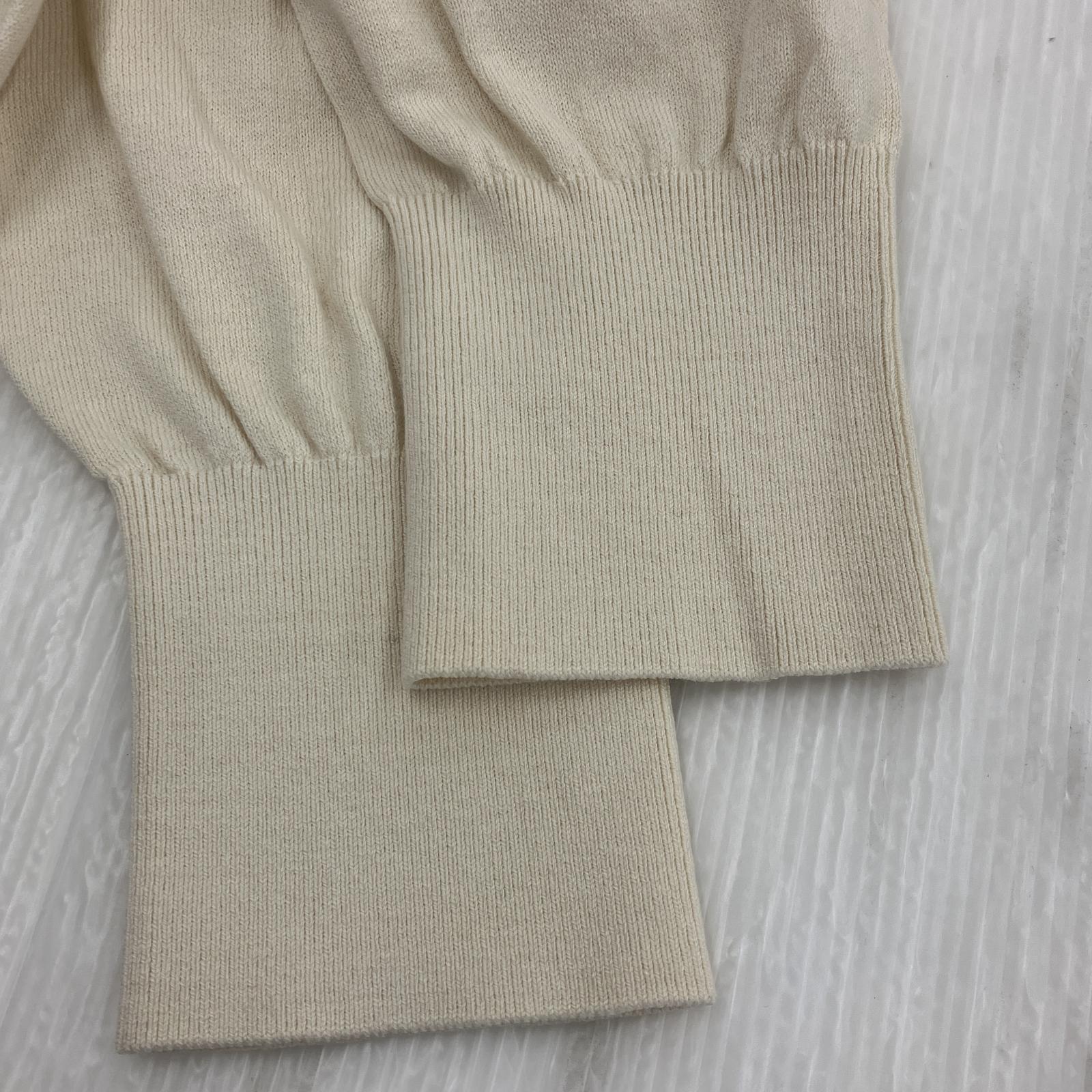 その他トップス かぐれ コットンシルククルーネックプルオーバー F BEG ベージュ