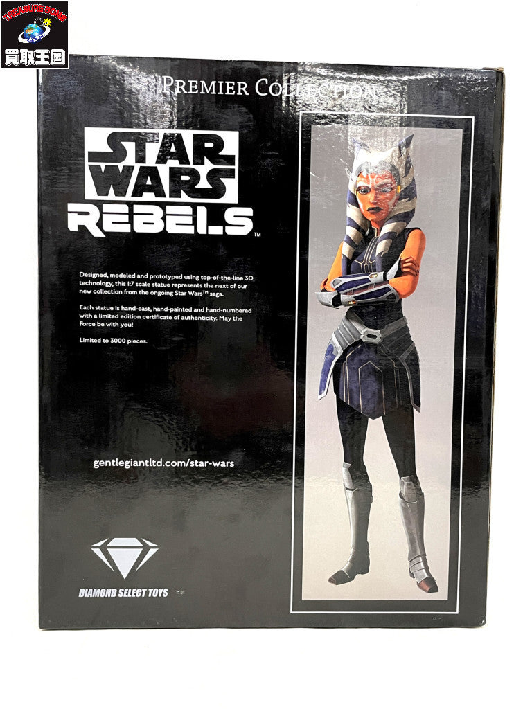 DIAMOND SELECT TOYS スターウォーズ 1/7 プレミアコレクション アソーカ・タノ フィギュア/グッズ