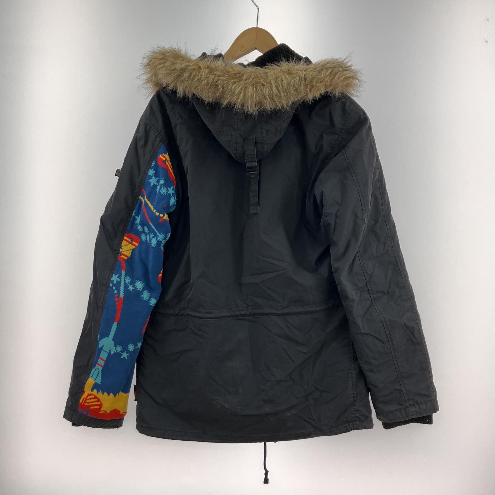その他アウター GOODENOUGH×ANOKHA CONSCIOUS ALLIANCE N-3B フライトジャケット L 黒 L ブラック