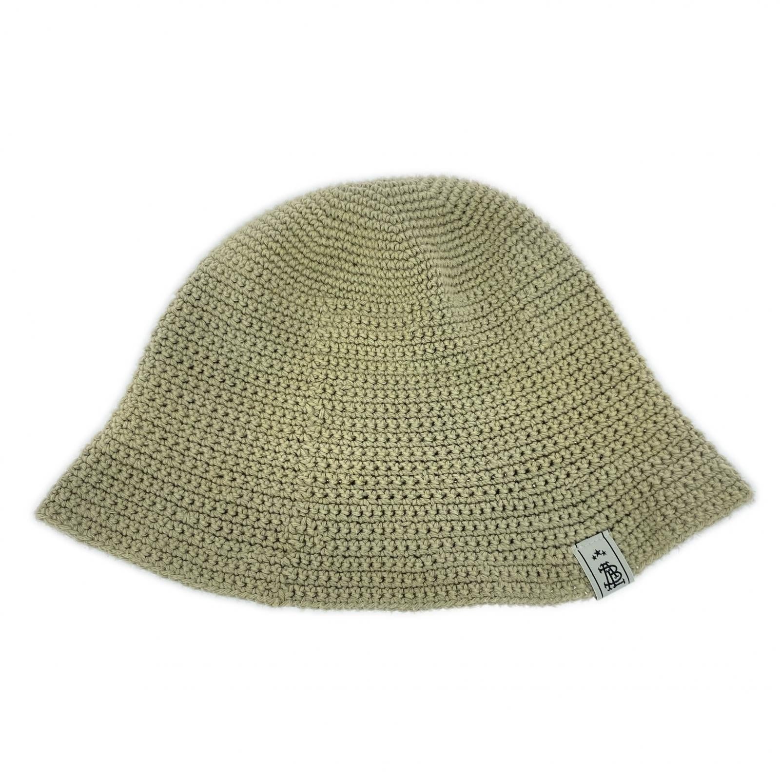 その他帽子 BAL/HAND KNIT BUCKET HAT ベージュ