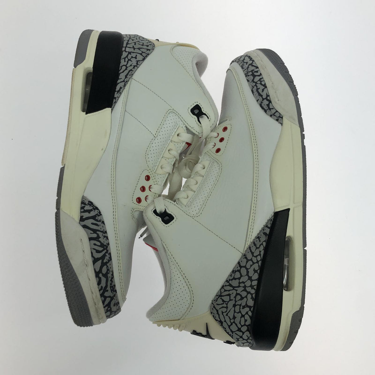 スニーカー NIKE Air Jordan 3 Retro White Cement Reimagin 28cm 28cm (US10 UK9 1/2 EU46) ホワイト