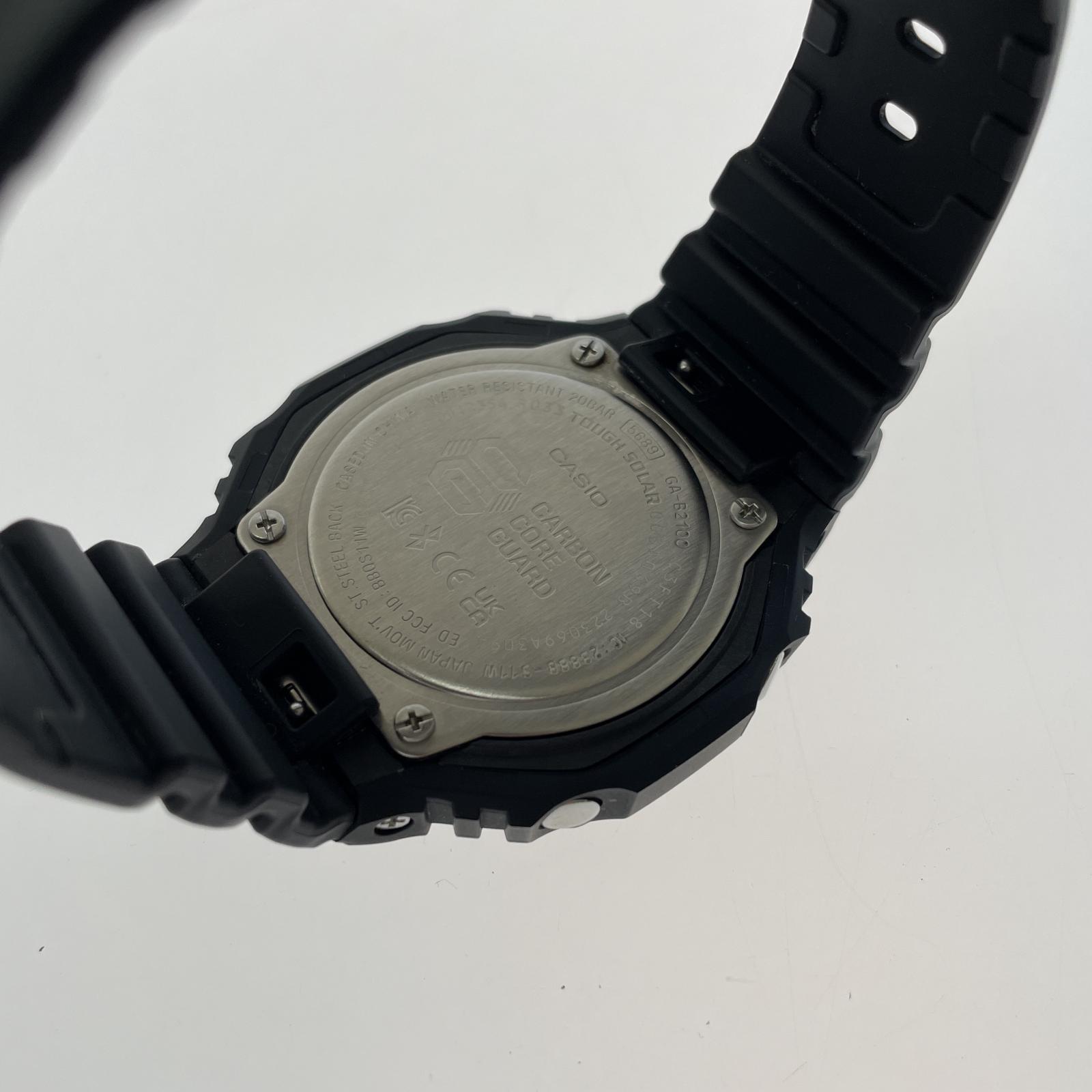 腕時計 CASIO G-SHOCK GA-B2100 クオーツ ブラック
