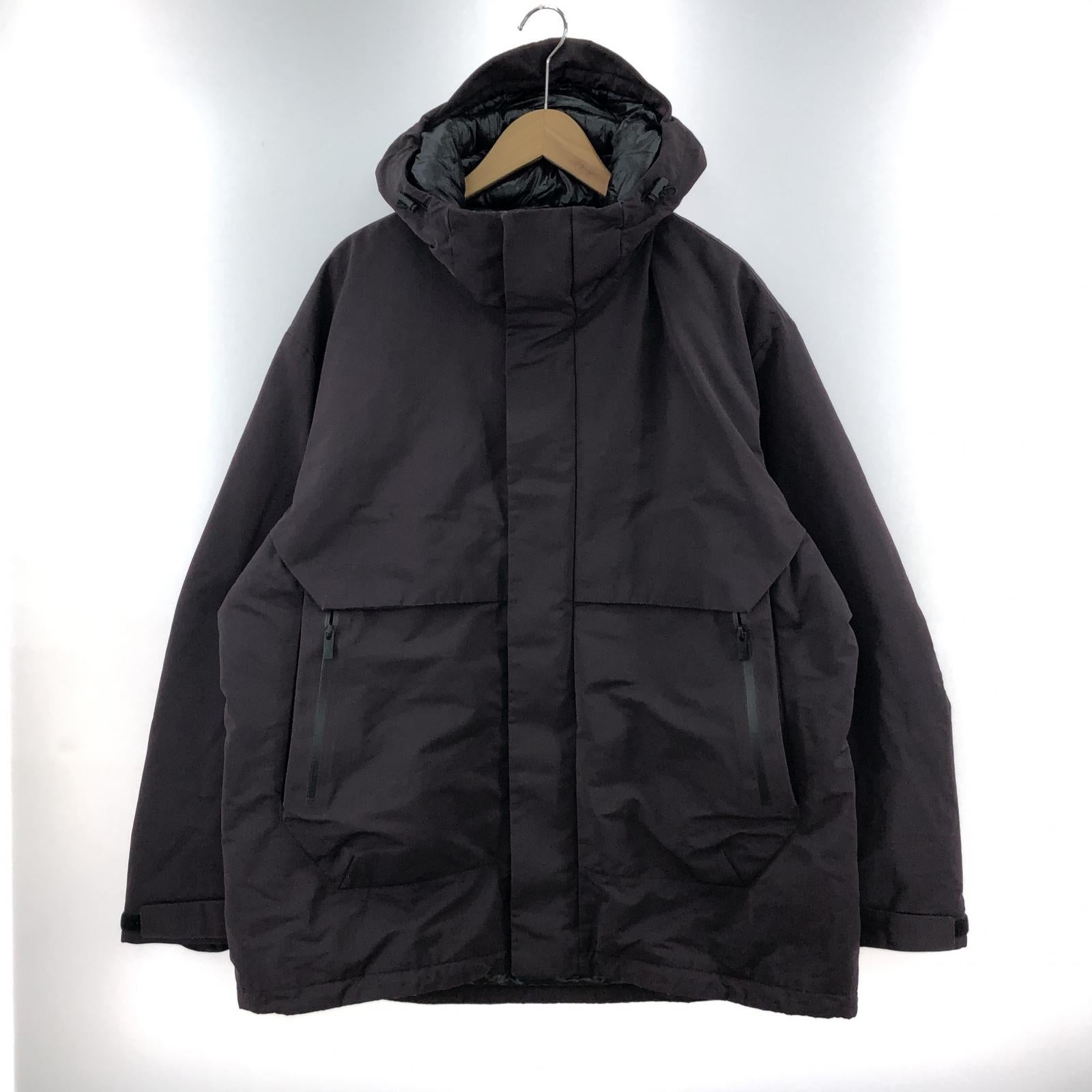 その他アウター UNIQLO +J ハイブリッドダウン 茶 (XL) ブラウン
