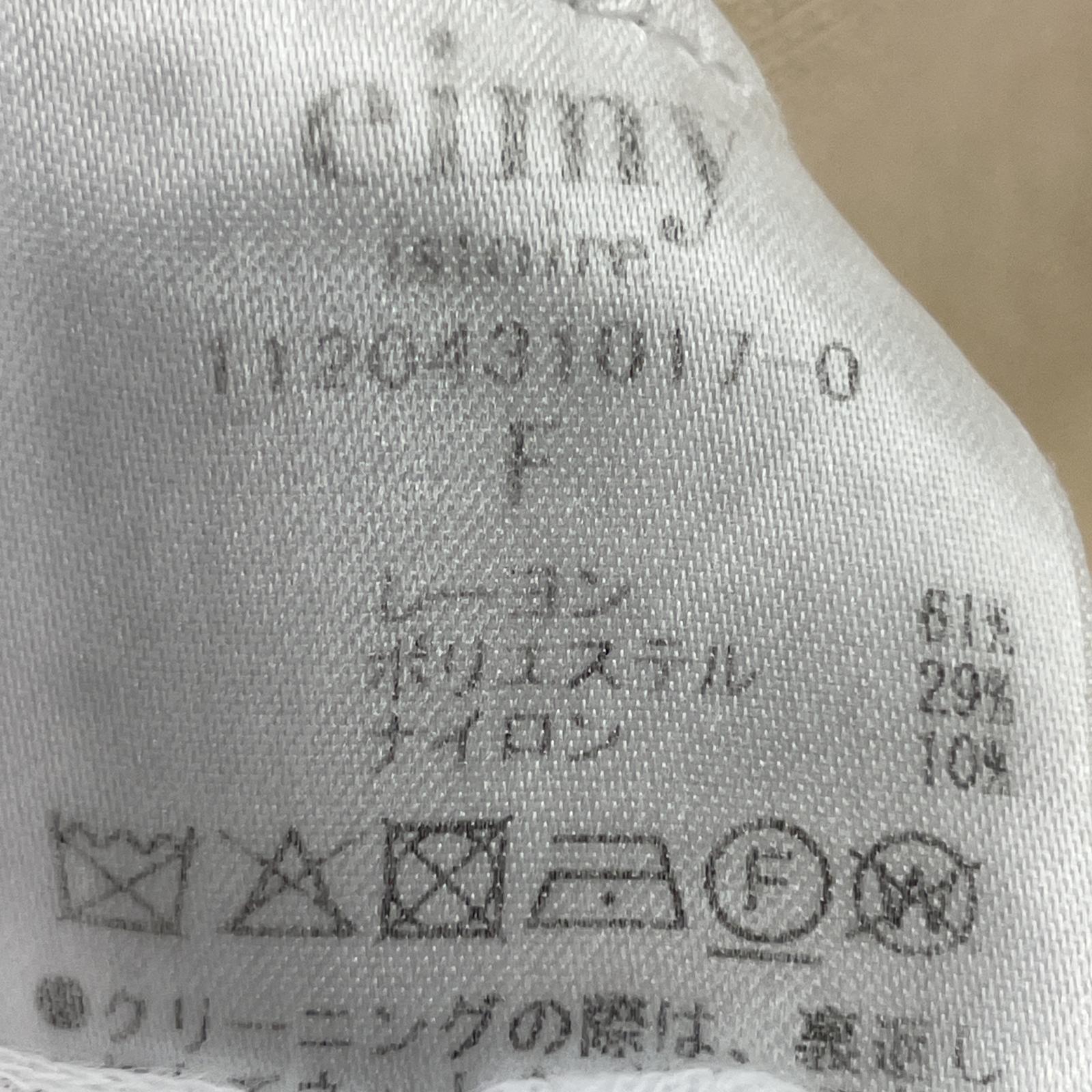 ワンピース eimy istoire Limited ES pattern scarfコンビニットワンピース/ベージュ ホワイト
