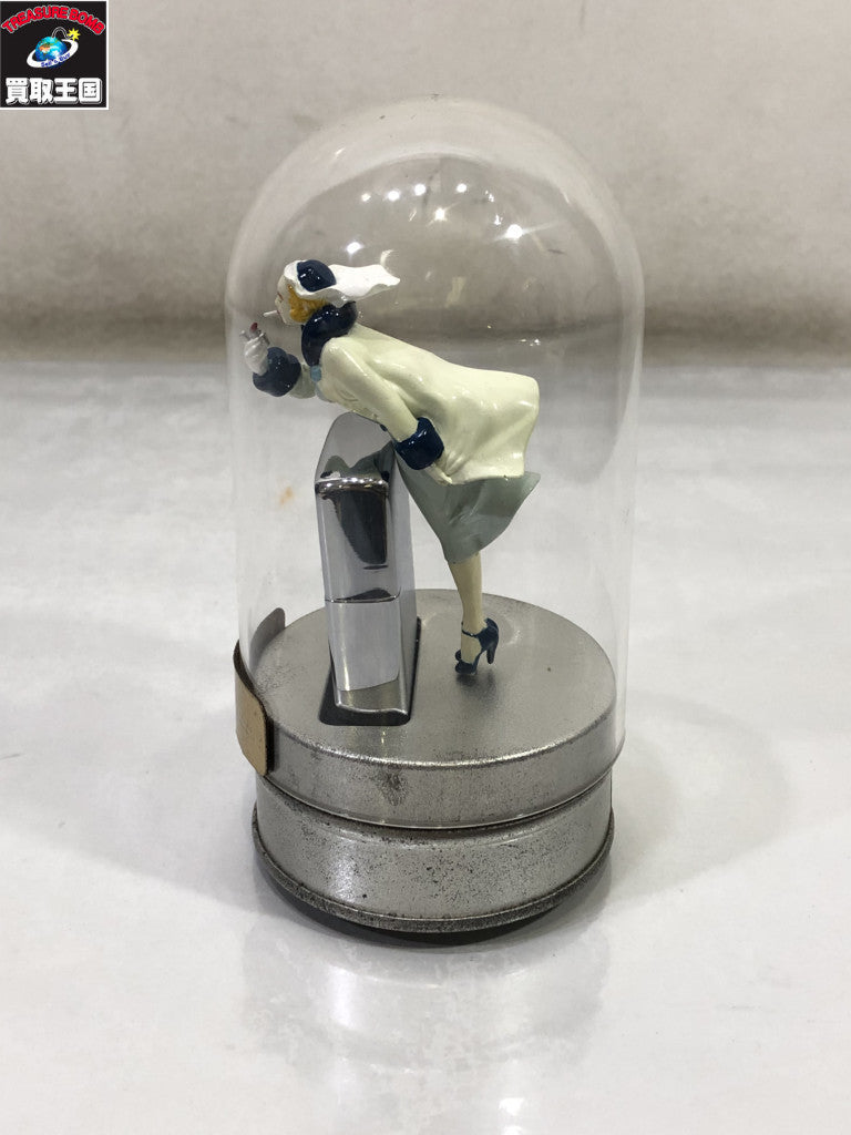 ライター Zippo ウインディ オルゴール台座付きライター