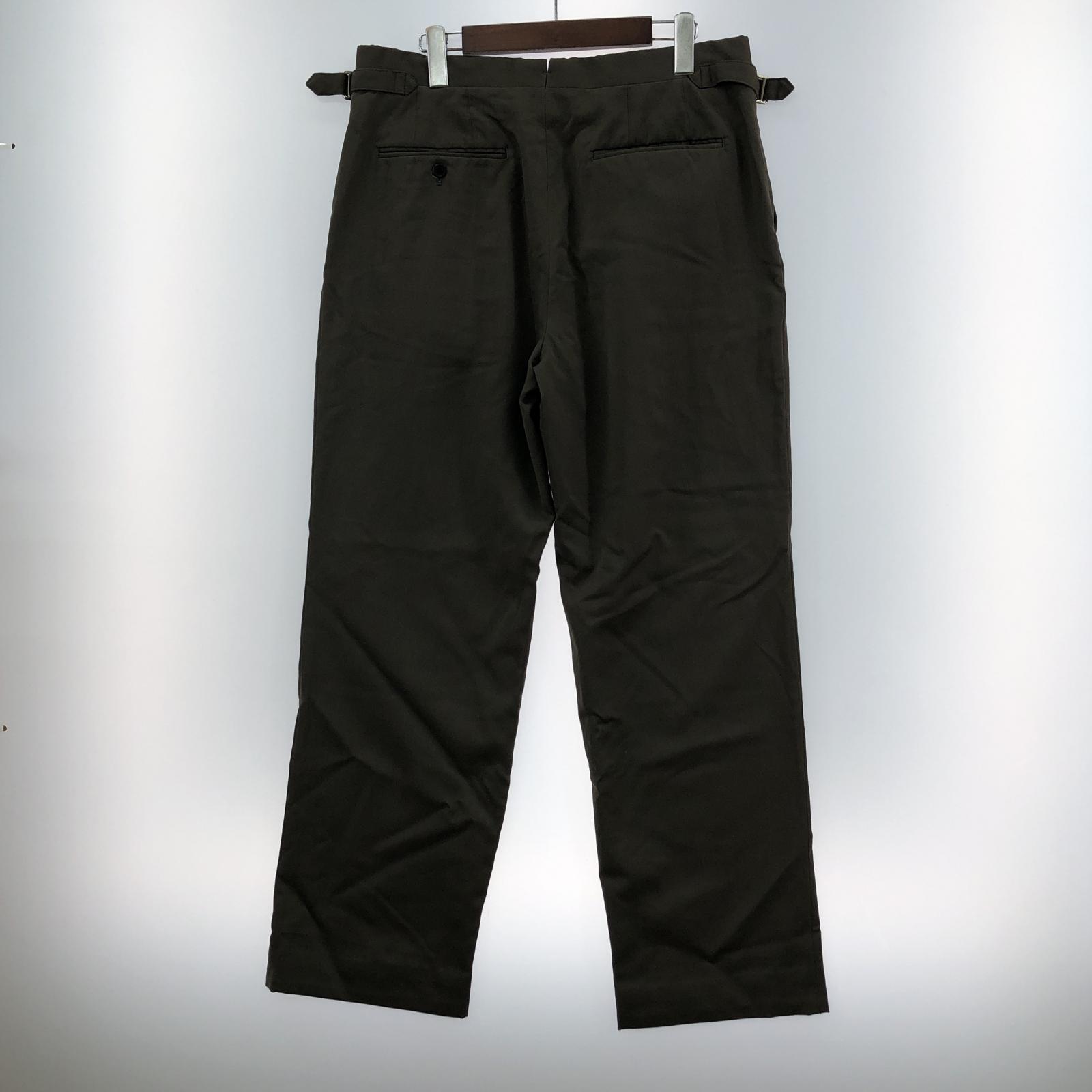その他ボトムス Fendart 1TUCK TROUSERS 40 グリーン