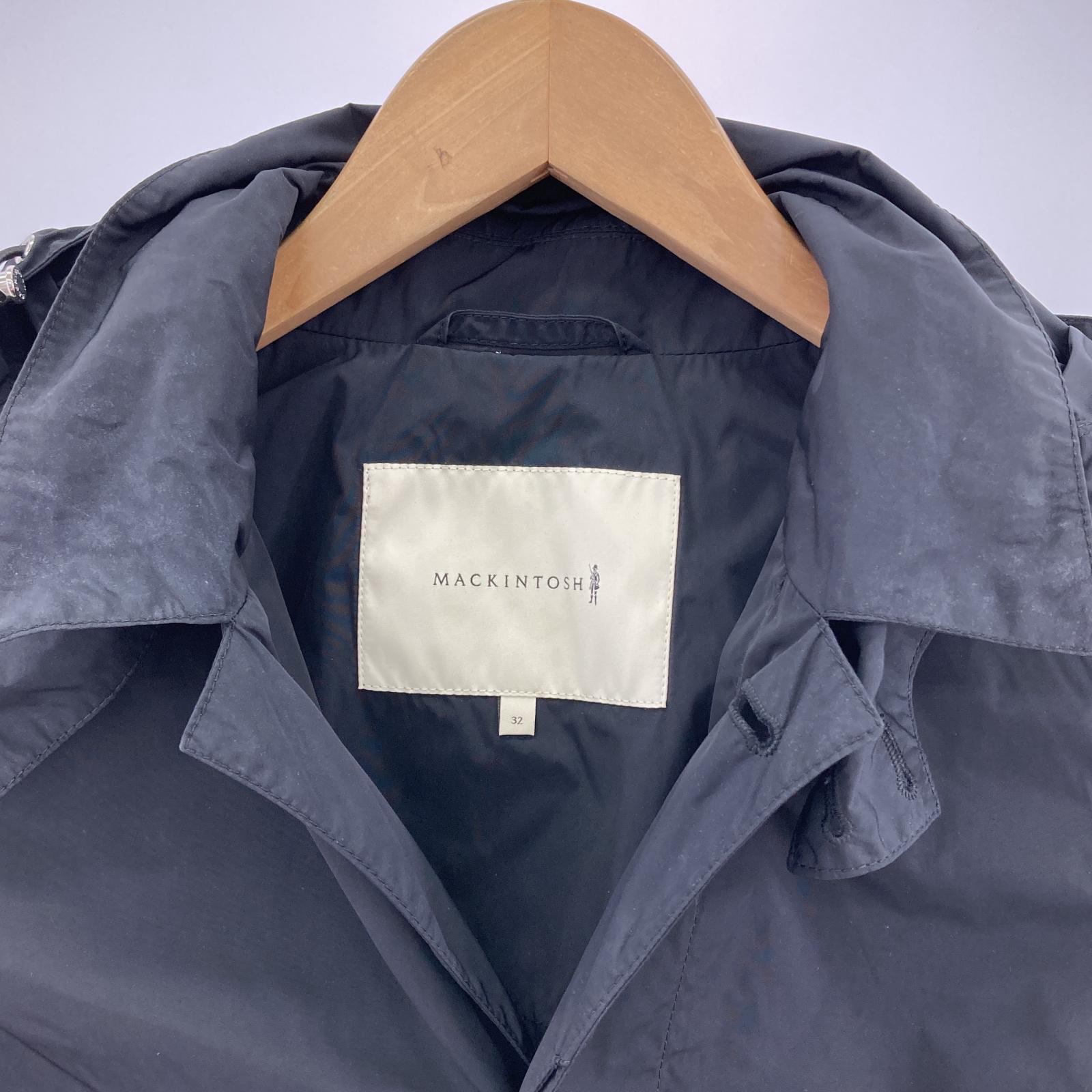 その他アウター Mackintosh レインコート ナイロン 黒 32 32 ブラック