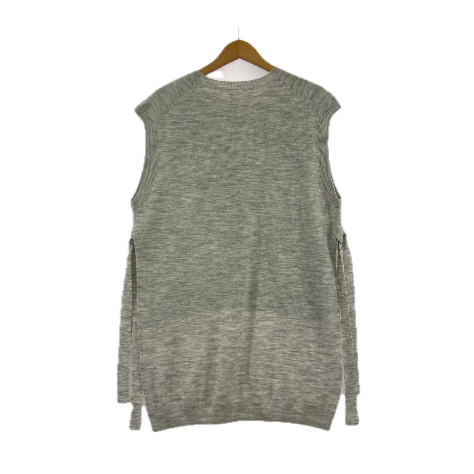 その他トップス MIDIUMISOLID ニットベスト/GRY グレー