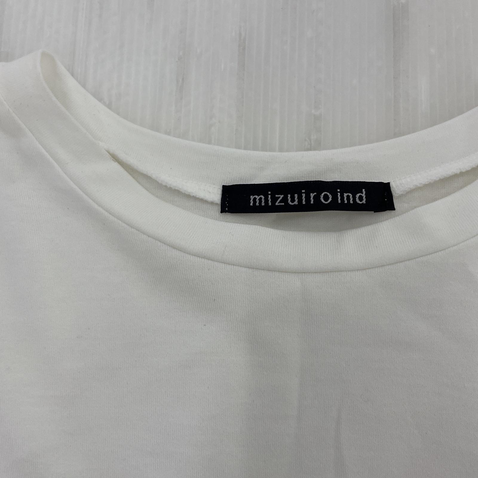その他トップス mizuiro ind ドルマンカットソー/WHT ホワイト