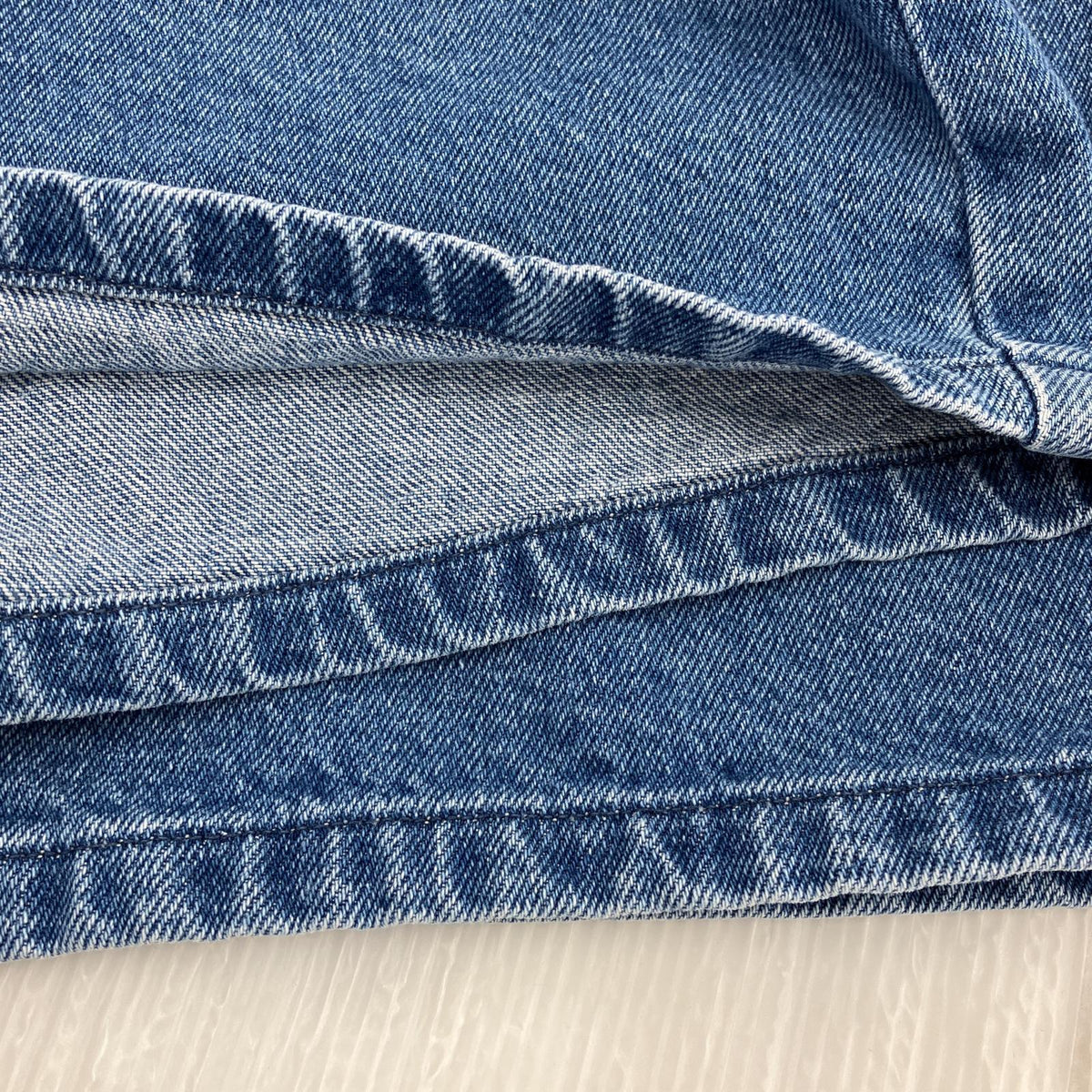 その他ボトムス HYKE デニムショートパンツ イージーショーツ 01 13250-6901 1 ブルー