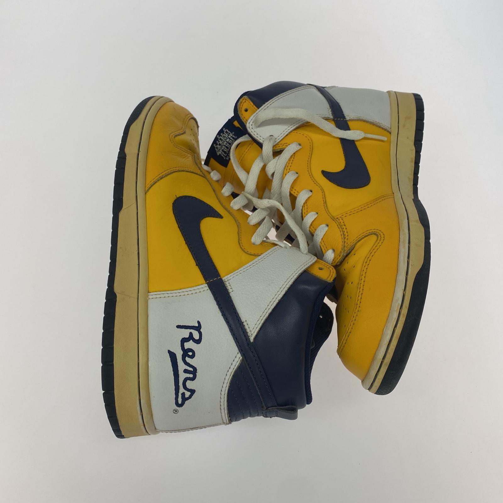 スニーカー NIKE DUNK HI BLACK FIVE THE RENS