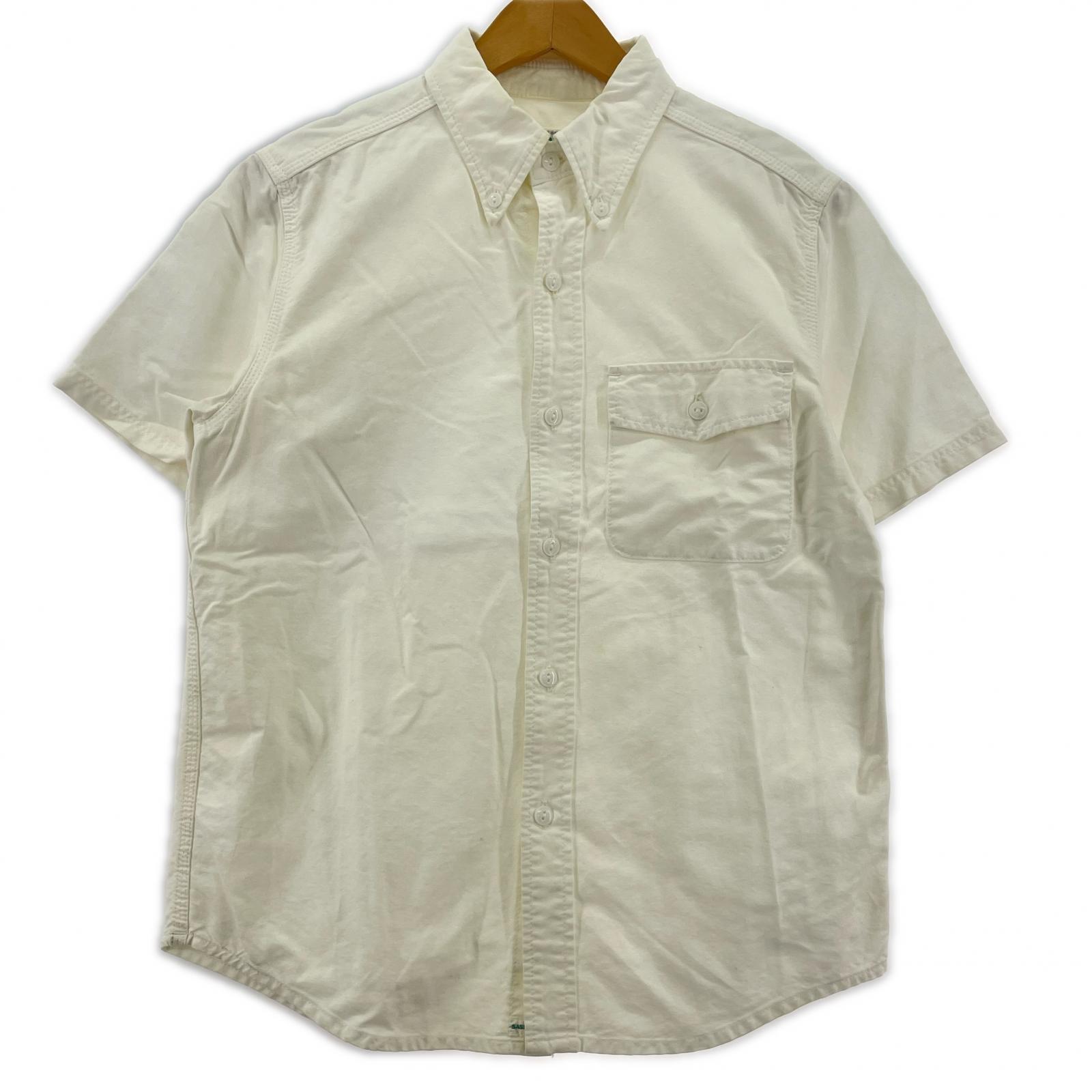 長袖シャツ SASSAFRAS 半袖シャツ S S ホワイト