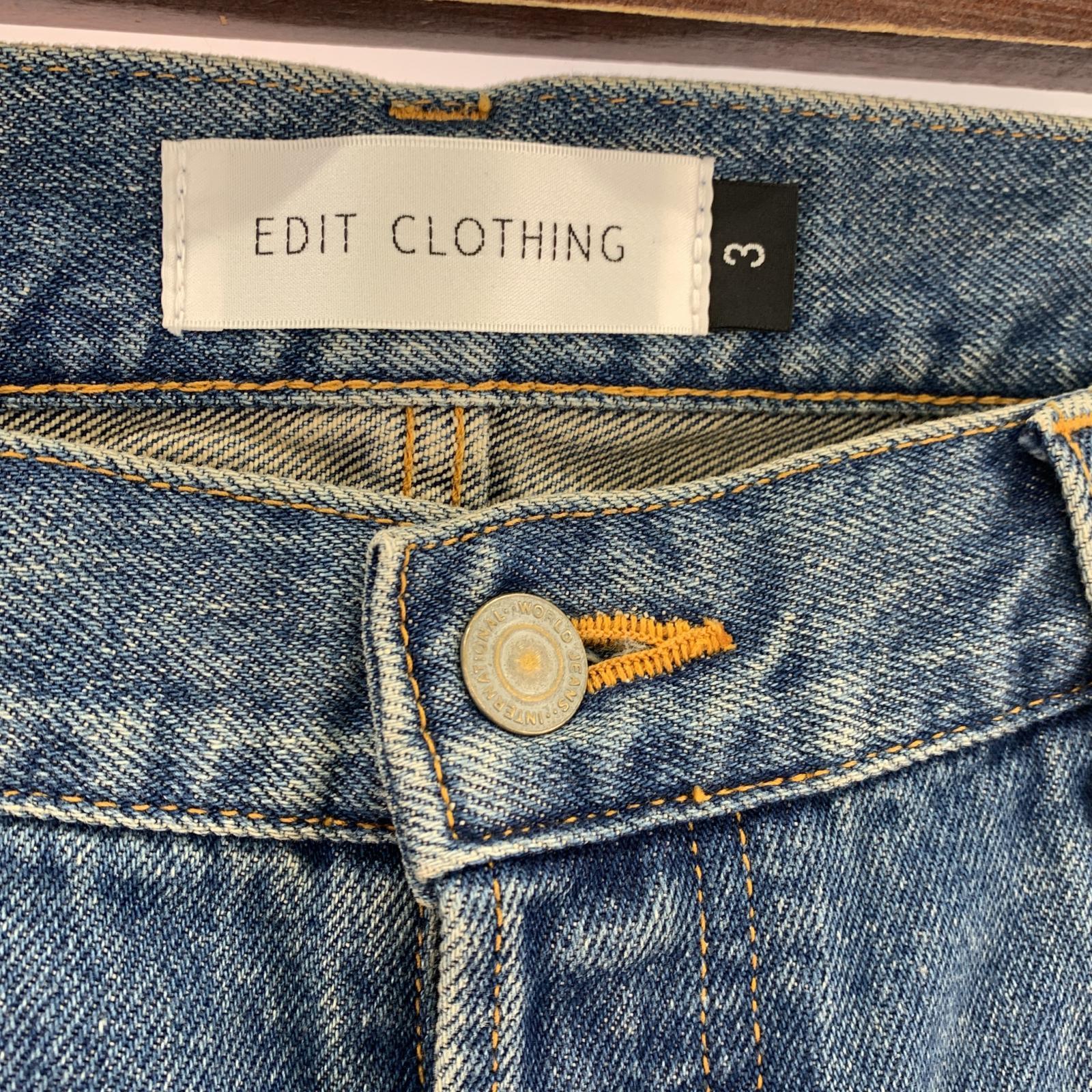 その他ボトムス EDIT CLOTHING AUTHENTIC SELVEDGE DENIM 3 3 ブルー