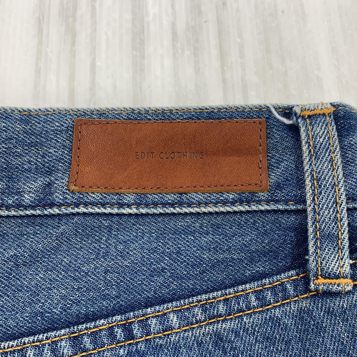 その他ボトムス EDIT CLOTHING AUTHENTIC SELVEDGE DENIM 3 3 ブルー