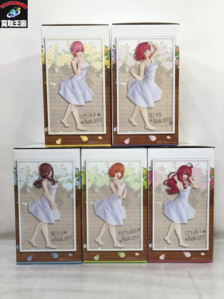 一番くじ 五等分の花嫁 巡りの軌跡 A?E賞 フィギュア 5体セット フィギュア/グッズ