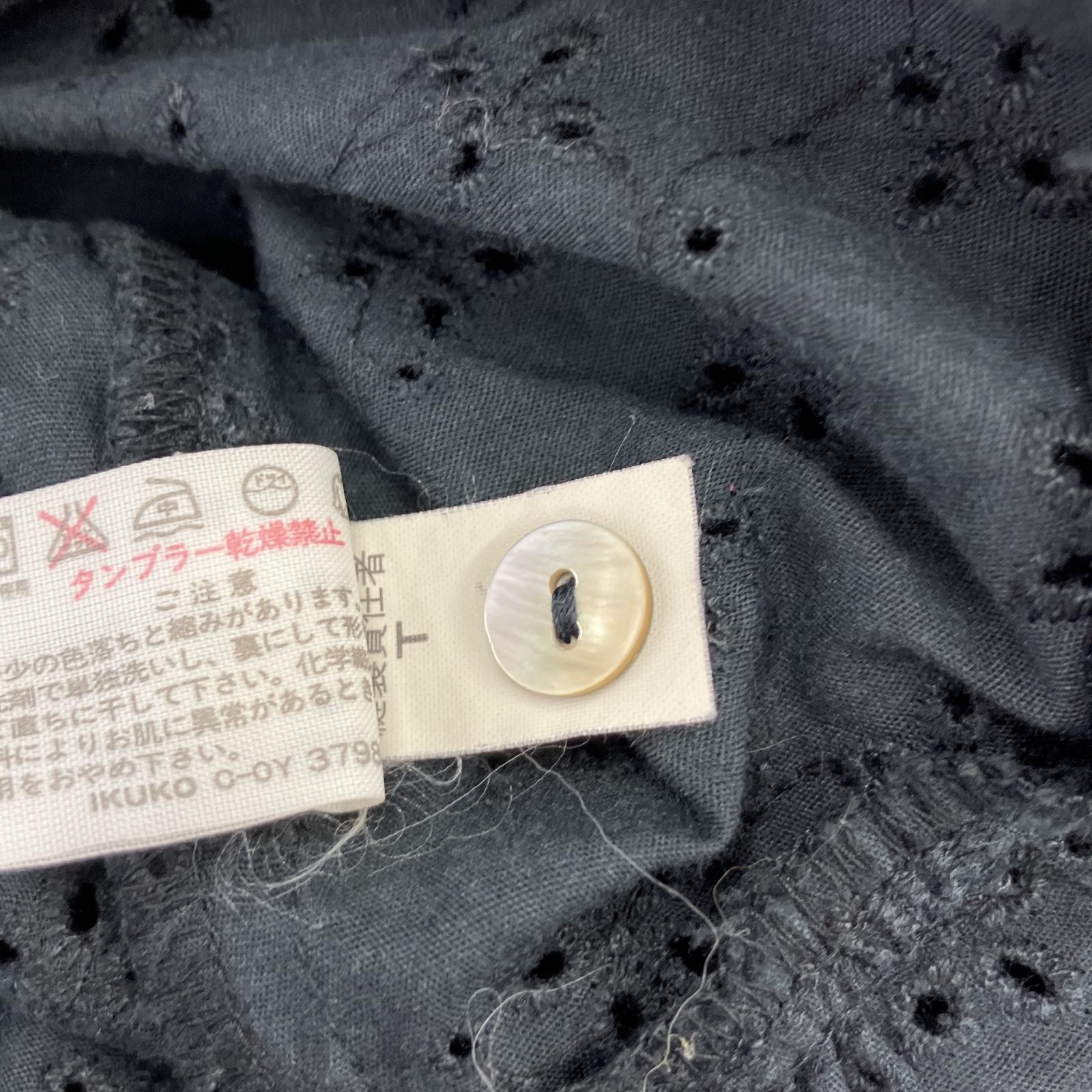 ワンピース IKUKO ワンピース 黒 M ブラック