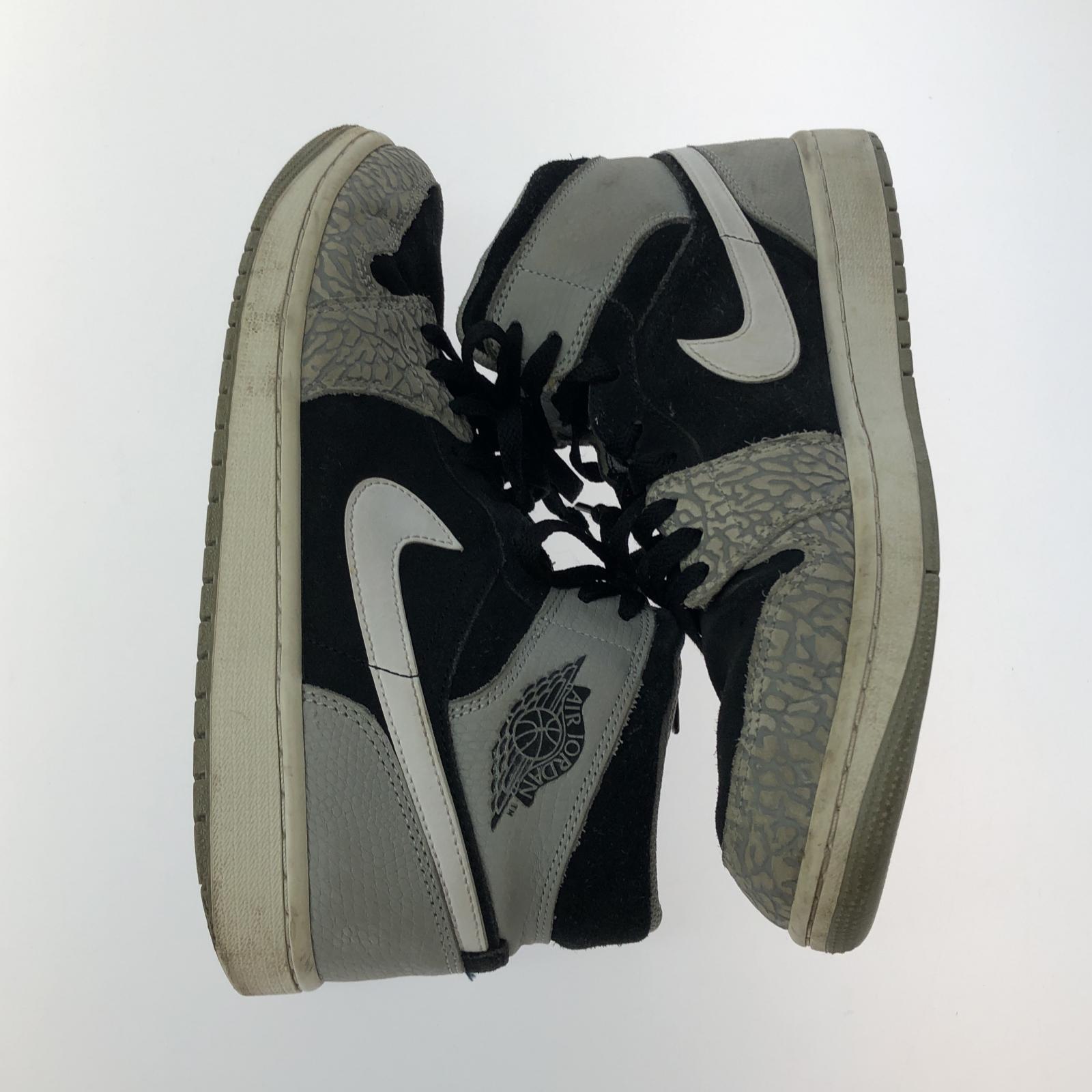 スニーカー NIKE AIR JORDAN 1 ELEPHANT TOE (27.5) 27.5cm (US9 1/2 UK9 EU45) ブラック
