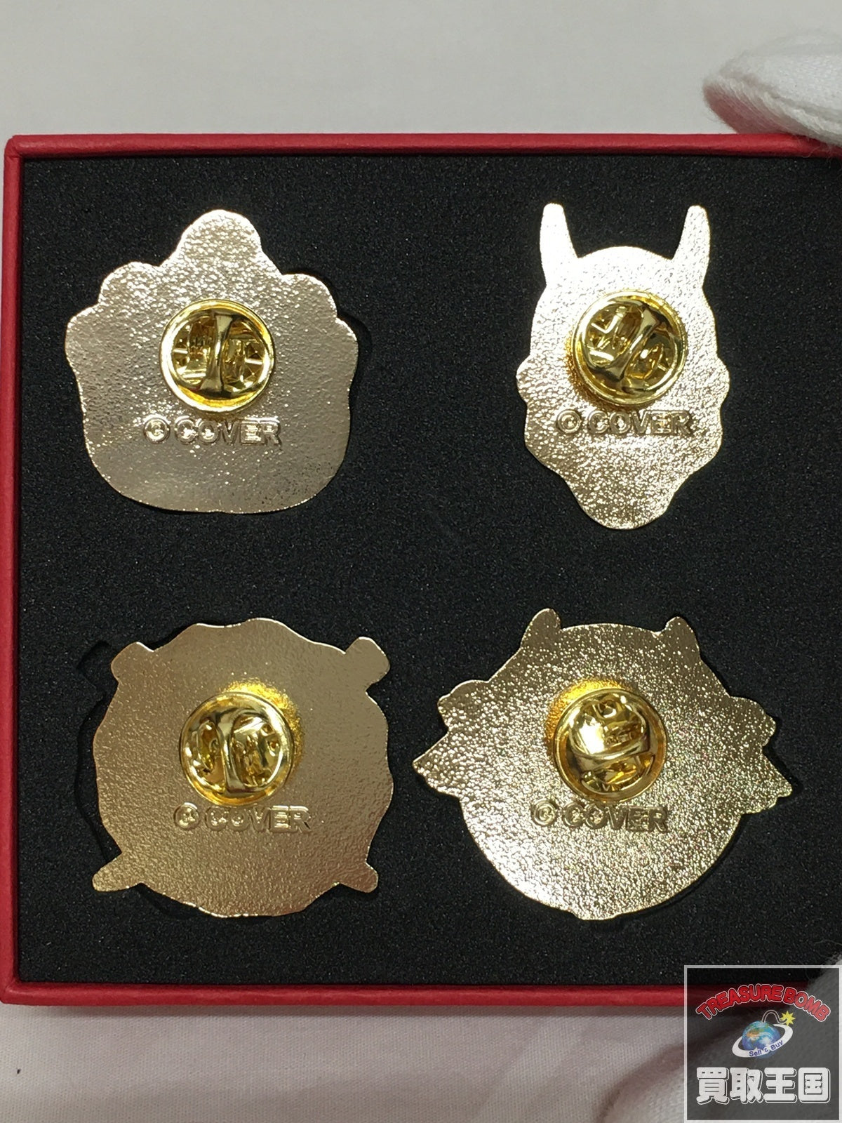 百鬼あやめ 活動5周年記念 ピンバッジセット フィギュア/グッズ