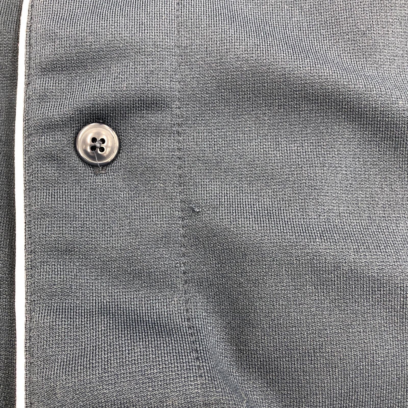 長袖シャツ YANKEES ベースボールシャツ (L) ネイビー L