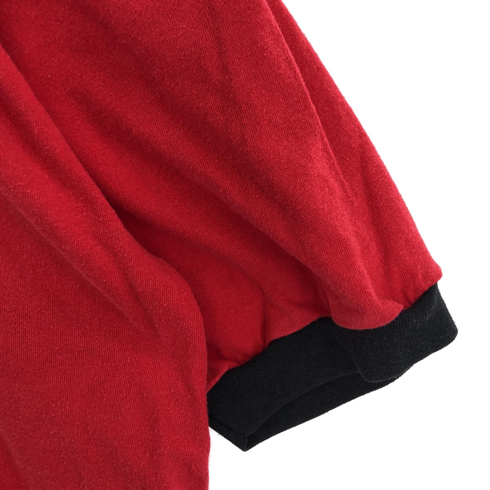その他トップス 80S頃 EAGLE SPORTSWEAR フットボールTee 赤 L L レッド
