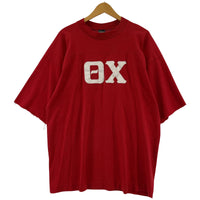 その他トップス 80S フットボールTee 赤 XL レッド