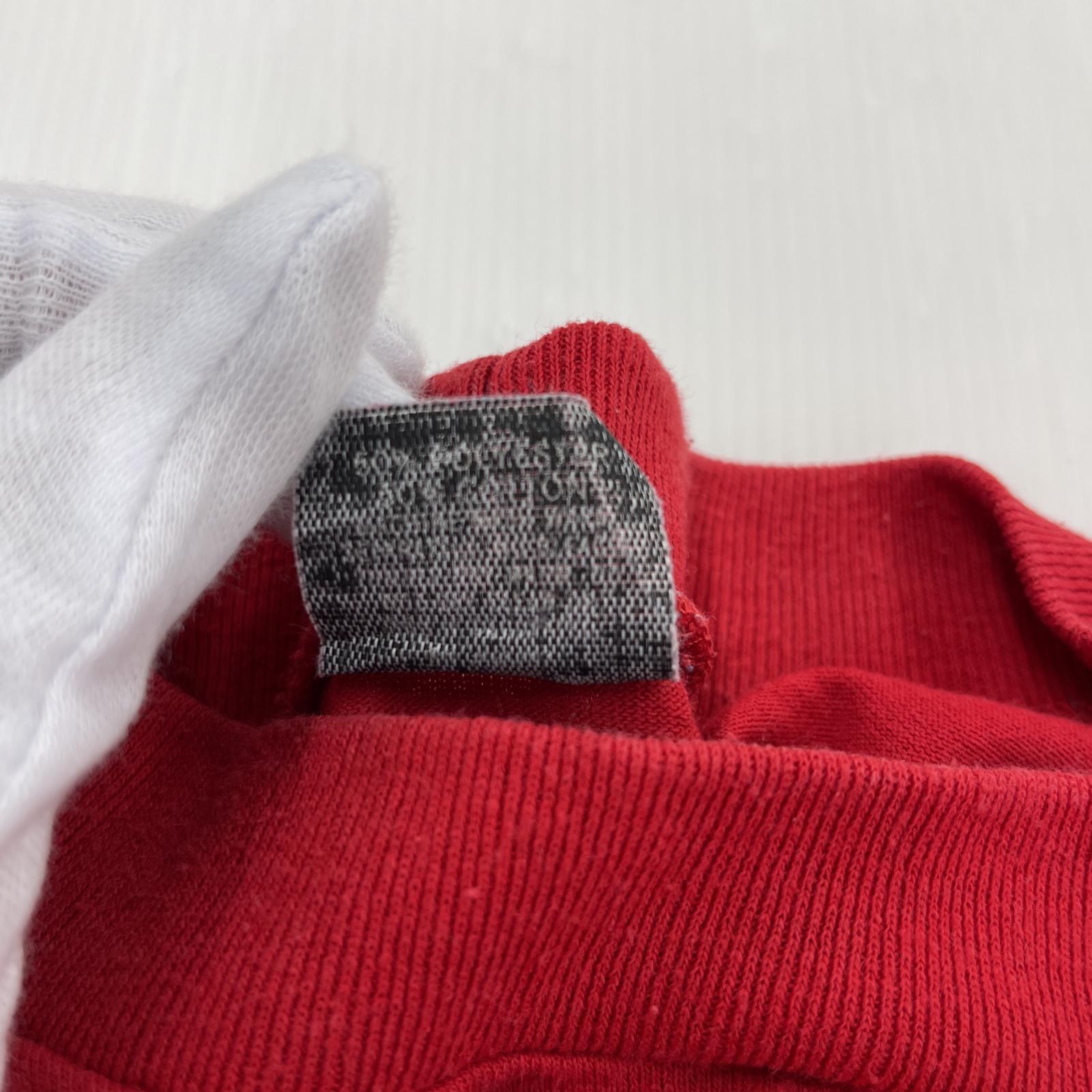 その他トップス 80S フットボールTee 赤 XL レッド