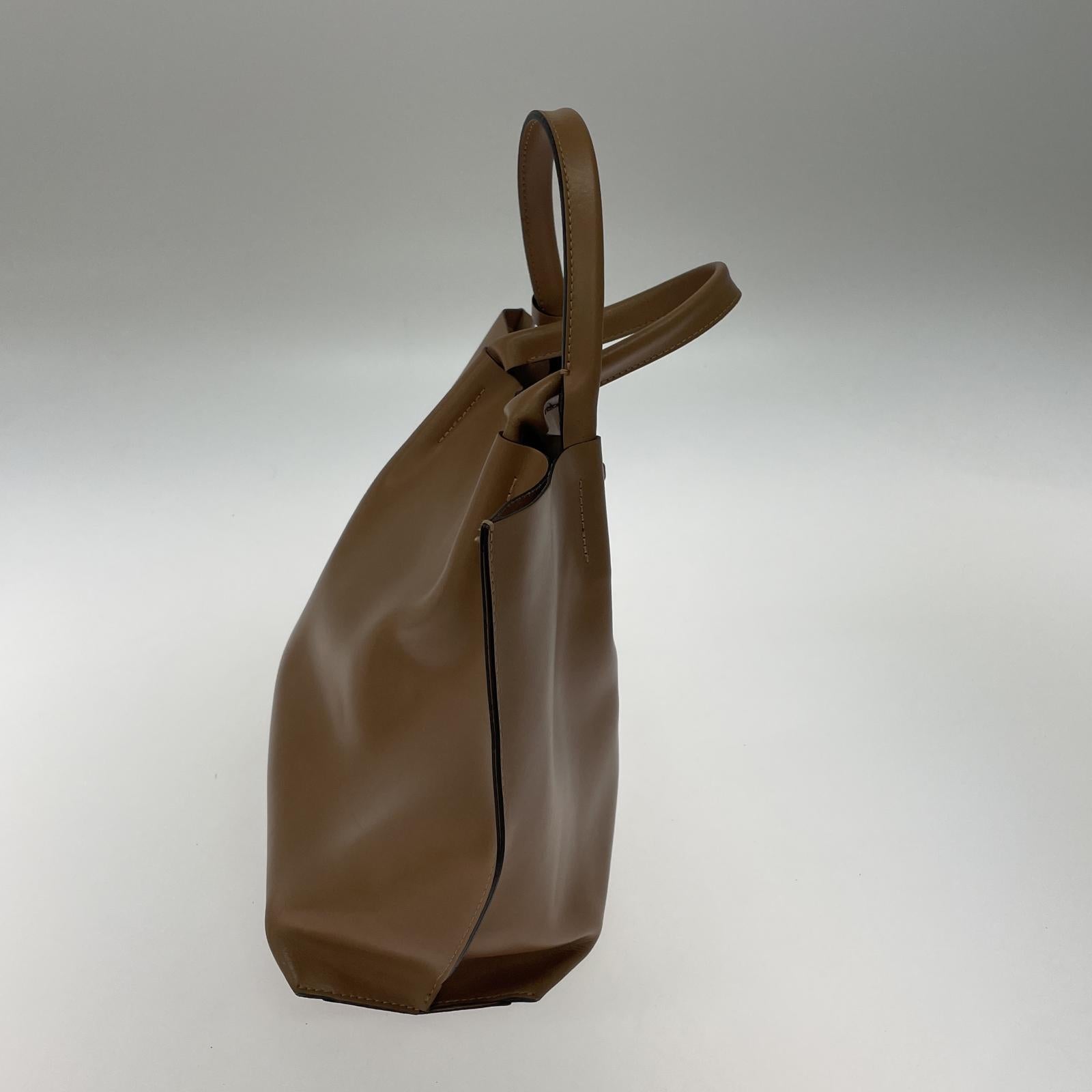 その他バッグ GIANNI CHIARINI レザーハンドバッグ ブラウン ブラウン