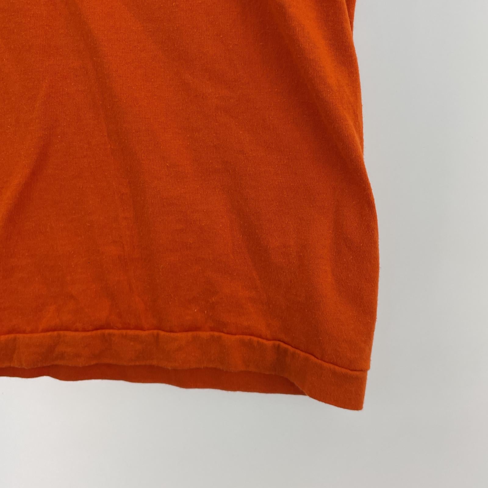 その他トップス 80S Reeses プリントTee オレンジ L L