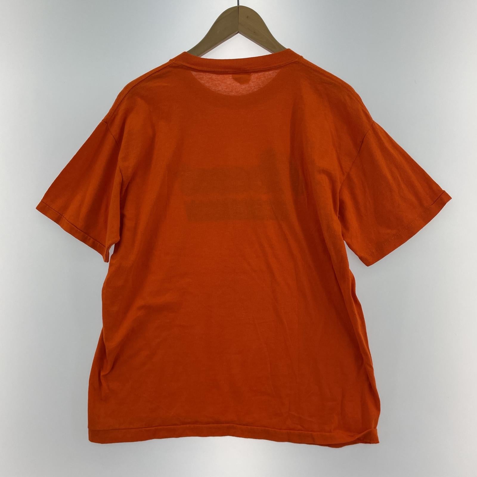 その他トップス 80S Reeses プリントTee オレンジ L L