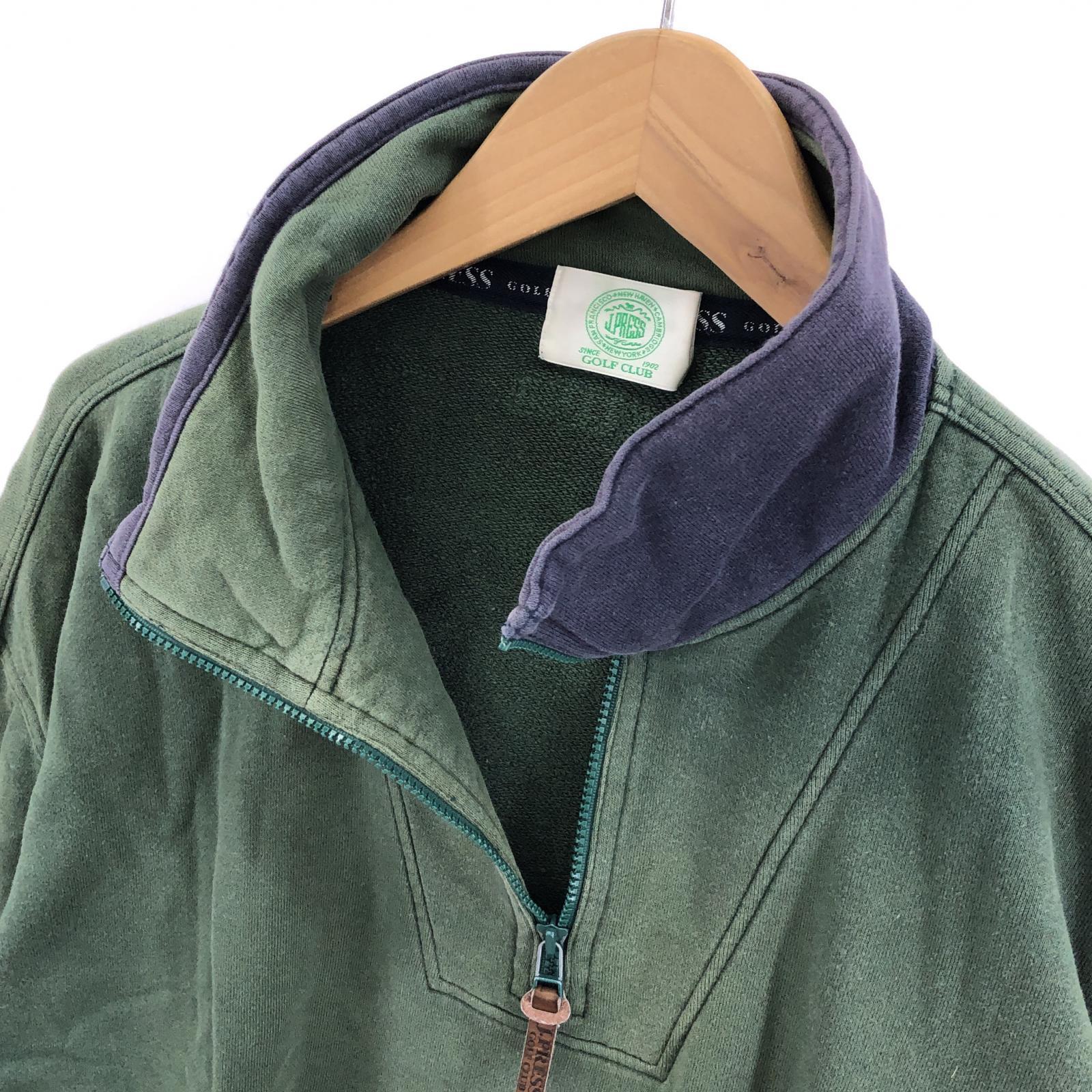 その他トップス J.PRESS ハーフジップスウェット (-) グリーン